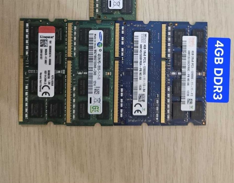 Memorie laptop DDR3/DDR4 4/8/16 GB