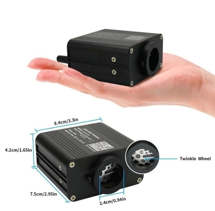 Kit Plafon Instelat 500 x 3m Kit Steluțe Twinkle Plafon Pentru Masina