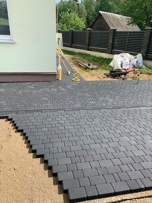 Укладка Тротуарной плитки