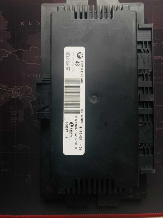 Calculator lumini FRM cod 9170454-01  5322798I400 Bmw x5 x6 e70 e71