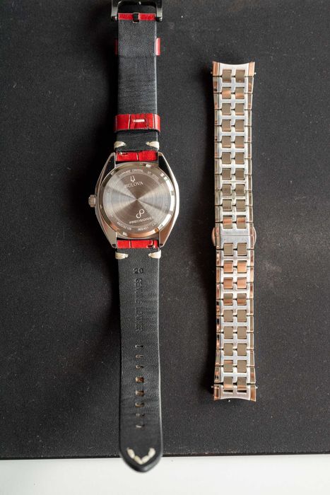 Bulova Jet Star roșu – ref. 96B401 | Full set