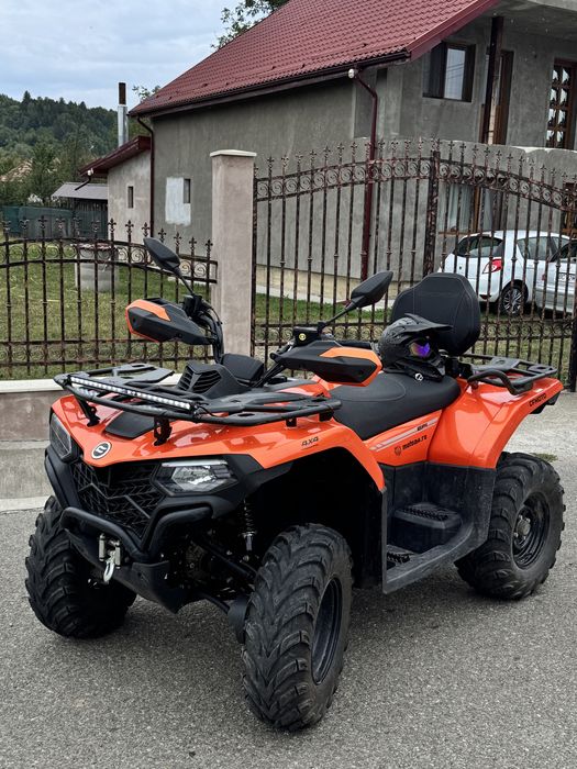 cf moto 520L din anul 2024, 2100km!