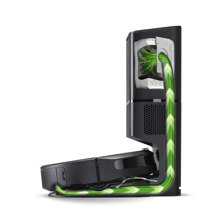 Прахосмукачка-РОБОТ IROBOT ROOMBA I7+ BLACK i755840