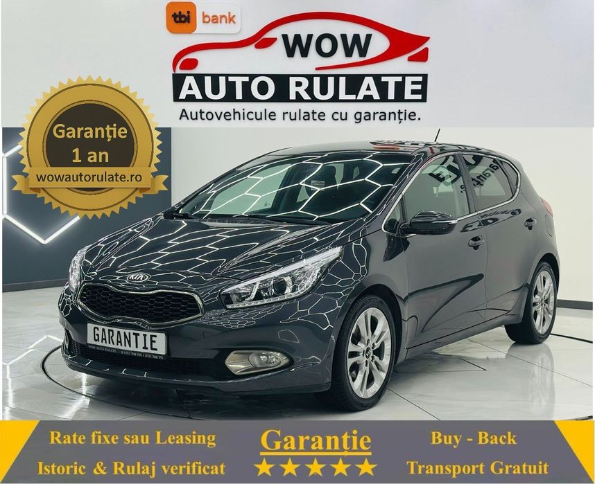 Kia Ceed 2014 1.6D E5 Garantie 12 Luni Rate Avans 0 Doar Cu Buletinul