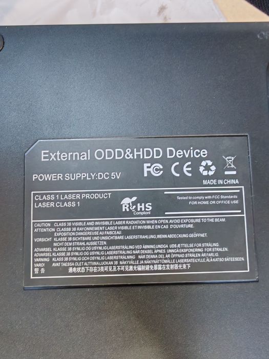 Комбо мишка displey port външна dvd