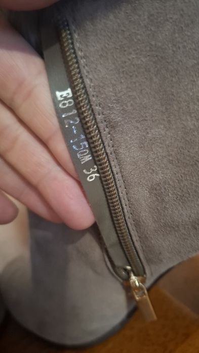 Сапоги кожанные производство Партугалия и Батильоны натуральная замша