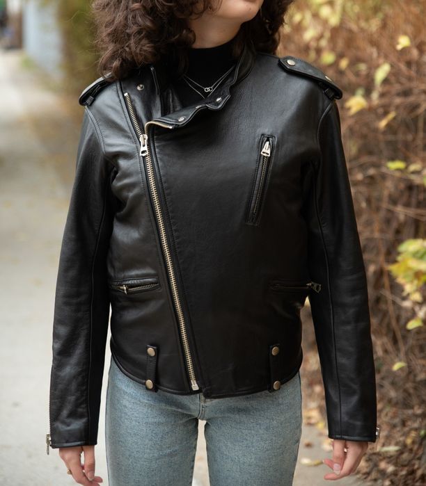 Geaca captusita din piele