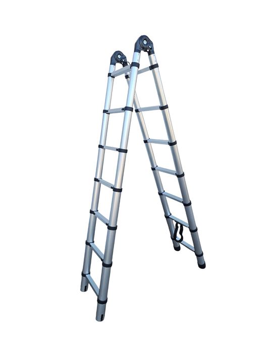 Телескопична алуминиева стълба TOOLSA