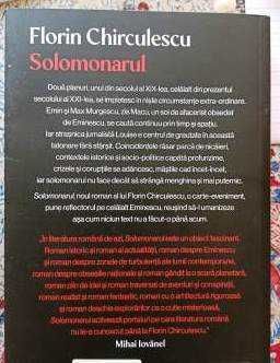 carte - Solomonarul de Fl Chirculescu -