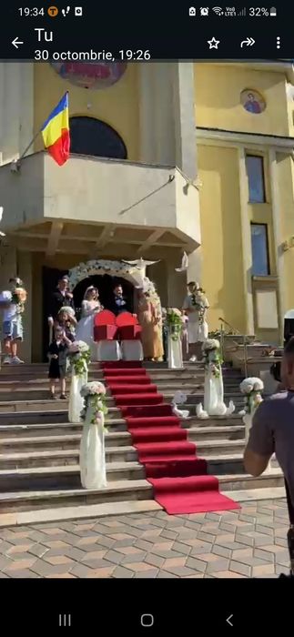 Porumbei albi pentru nunţi