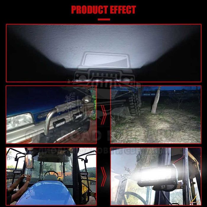 2 БРОЯ LED BAR БАР Прожектор 17 см 36W 12V/24V