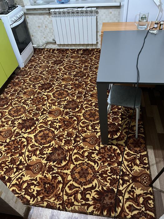 Ковер желтый/красный