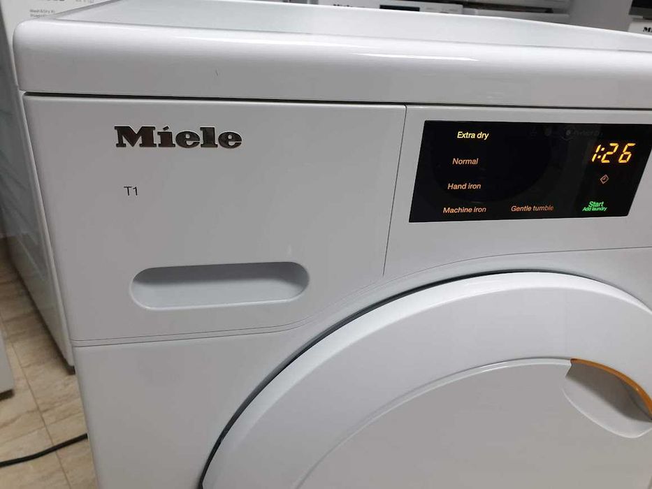 UK Miele T1 Сушилня с Термопомпа Миеле 12м Гаранция
