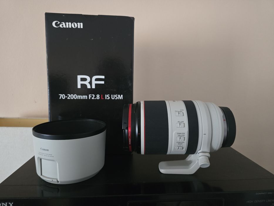 Vând Canon 70-200 RF 2.8