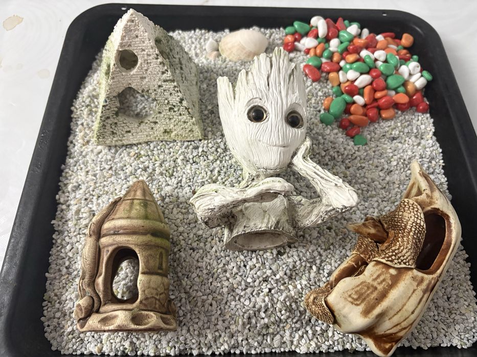 Аквариум+ декоративные элементы