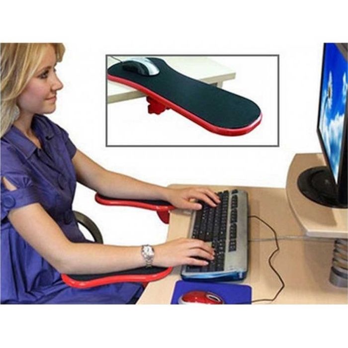 Подлакътник за бюро, офис стол или маса ЧЕРНО