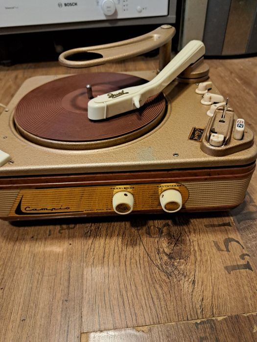 Dual picup de epoca anii 50 pe lamp  functional