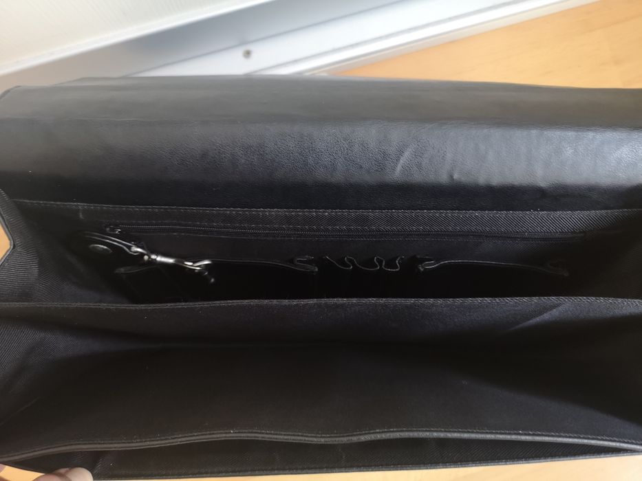 Servieta geanta acte laptop piele naturala umar