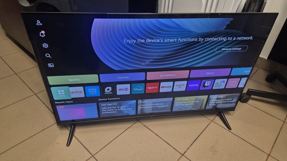 LG Smart TV 4K Ultra HD – diagonală 108 cm