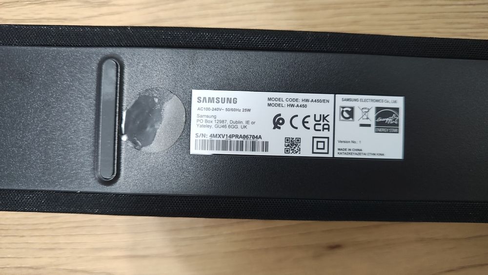 Soundbar Samsung HW-A450