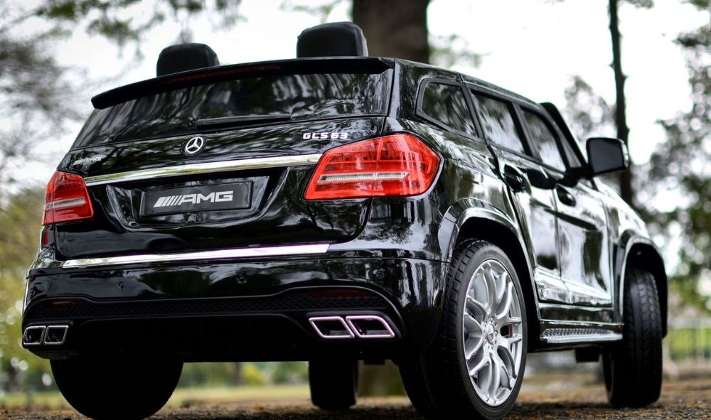 Masinuta electrica Mercedes GLS63 AMG 4x4 24V STANDARD #Negru