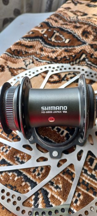 Втулка передняя shimano saint hb-m800