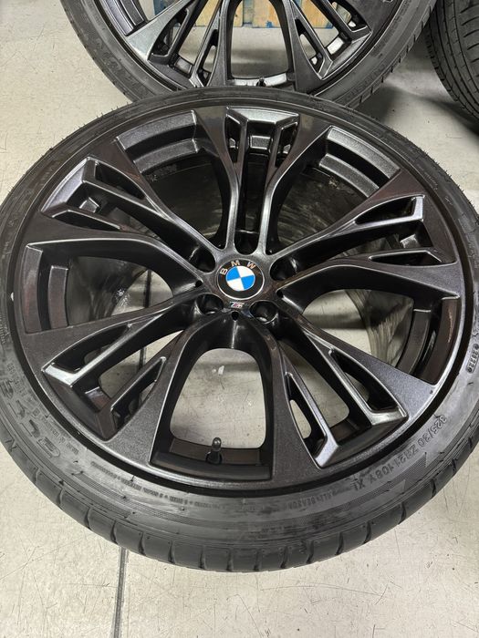 Jante Bmw X5 X6 R21 F15 F16 Originale 5x120 M599 Winrun 60% Negru Mat