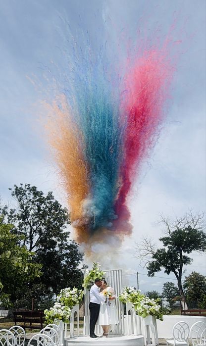 Artificii de zi/ gender reveal— momentul WOW al evenimentului tău