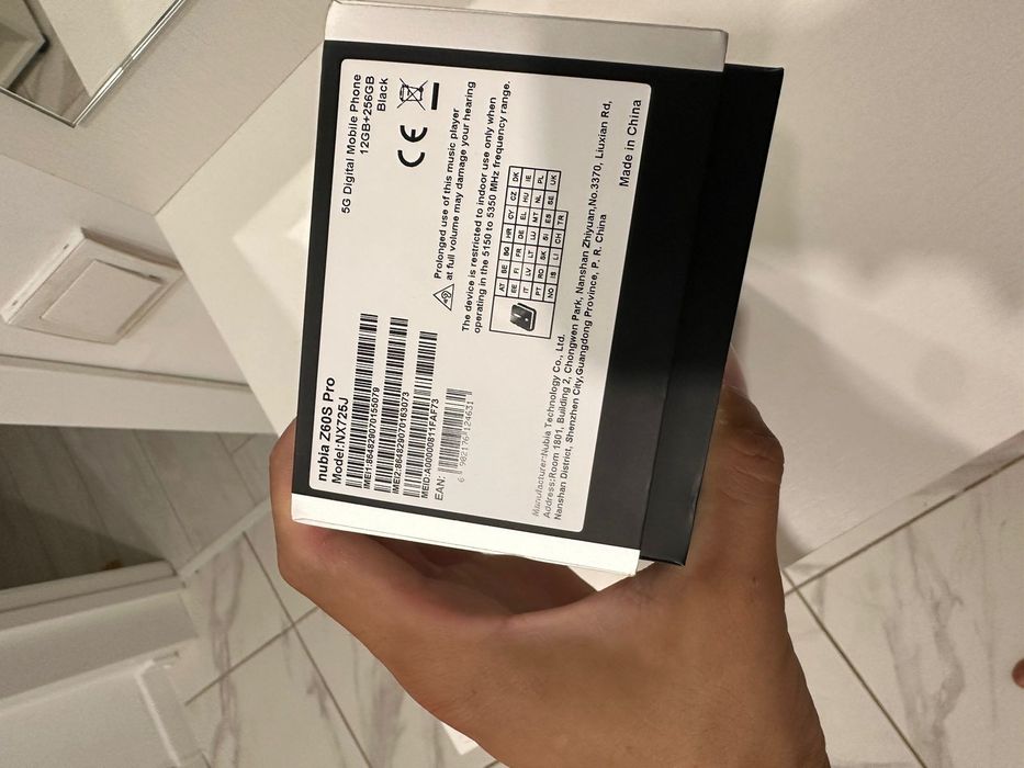 Nubia z60s pro 256 gb
