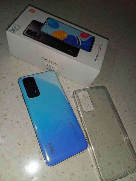 Redmi note 11 4/128gb yengi star blue