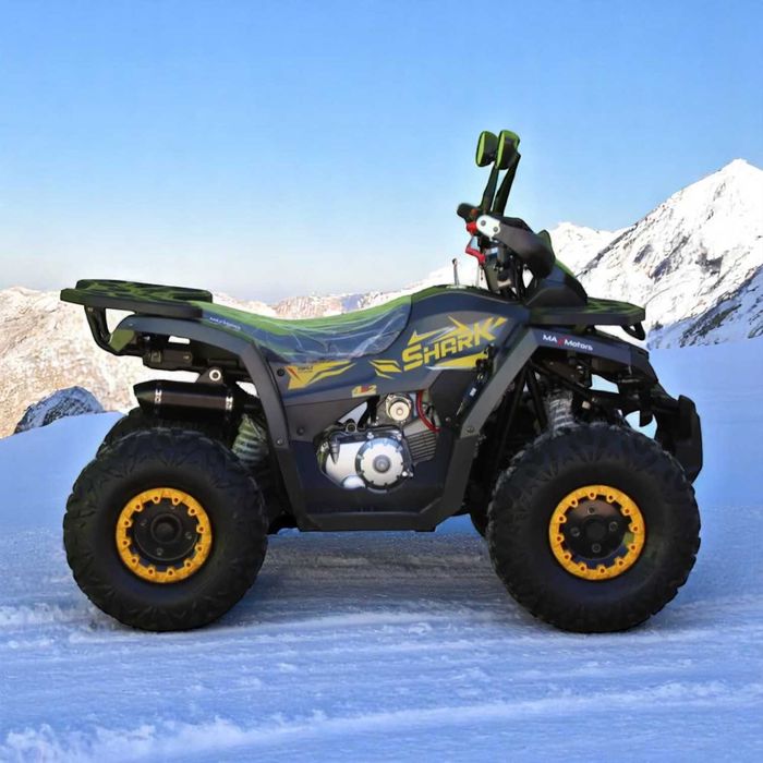 Бензиново ATV 150cc/кубика MXF Attack SHARK Автоматик -Black/Yellow
