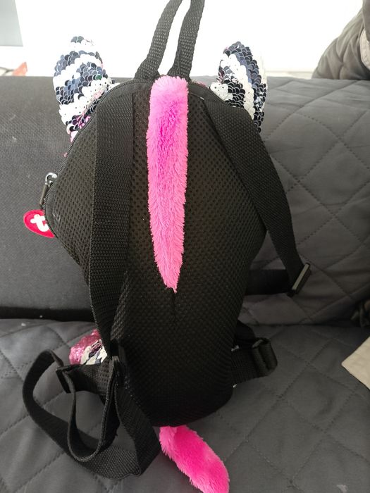 Ghiozdan ty paiete reversibile