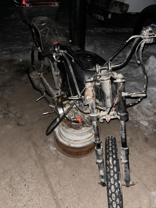 Полдам мото на ходу