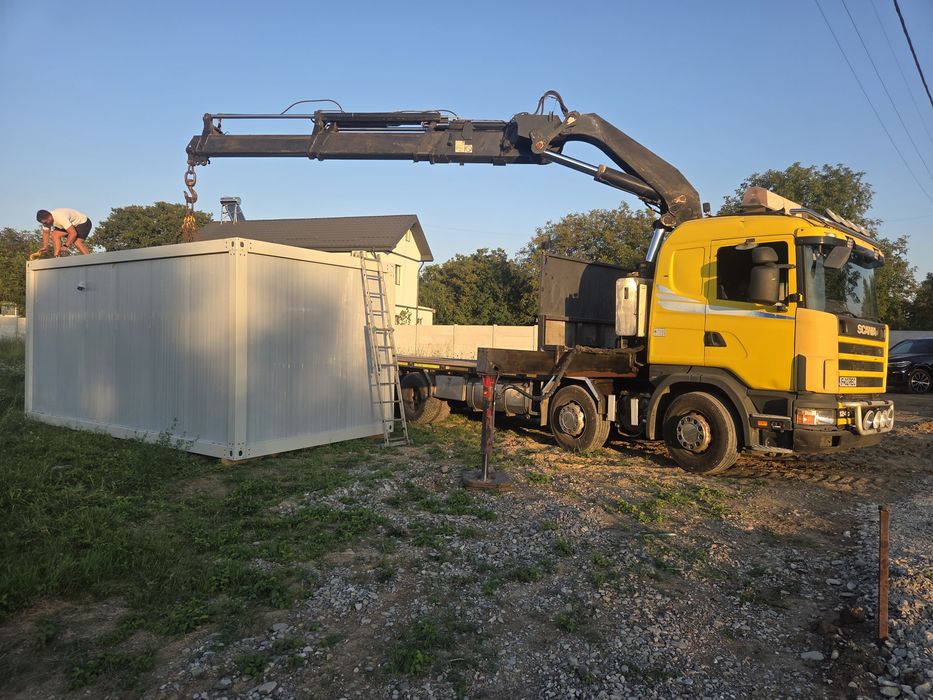Macara pentru transport containere si utilaje