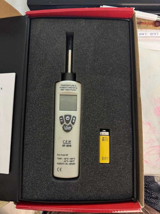 Цифровой термогигрометр