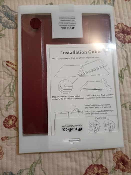 Чехол с фиксацией положения iPad 2