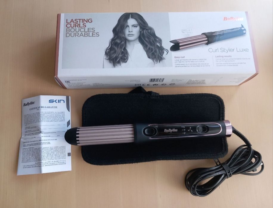 Маша за коса BaByliss C112E Curl Syler Luxe, 36 мм, 160-200°С