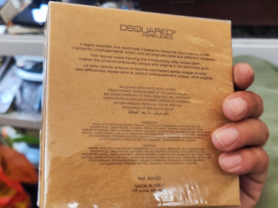 Нов запечатан after shave Dsquared2 He Wood 100ml