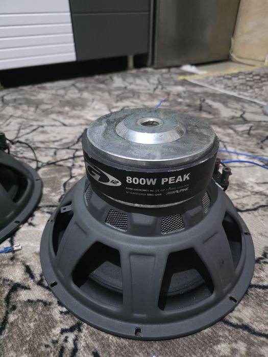 Difuzor subwoofer alpine 800w
