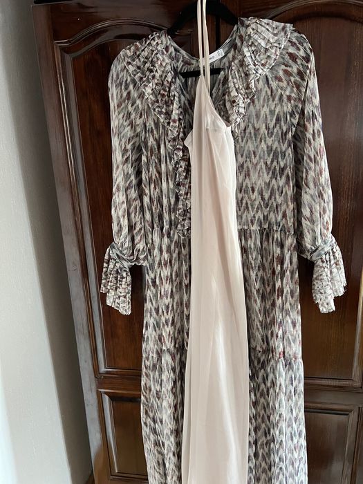 Mango Красива дълга рокля