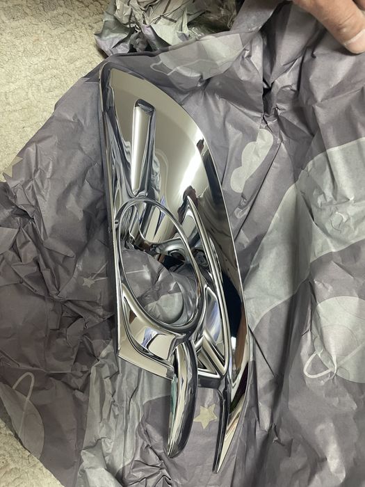 Хром и черный туманка