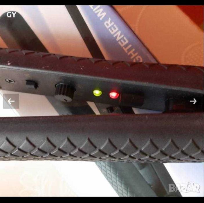 Преса за коса с керамични плочи SONASHI (France)