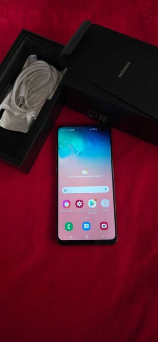 Samsung Galaxy S10+ 8GB RAM 128GB Prism White-Като нов!