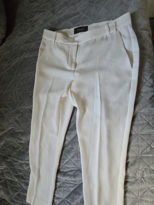 Стилен бял панталон Pinko