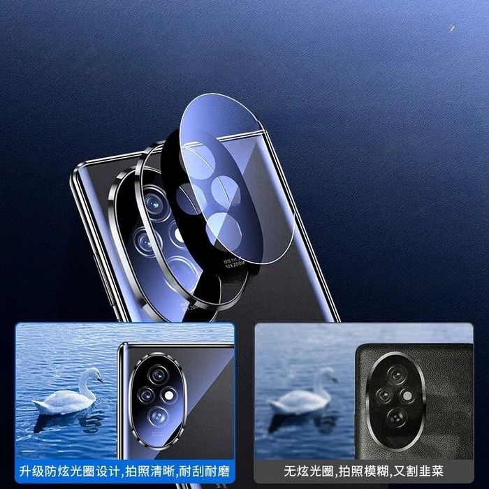 Honor 200 / 200 Pro / Двоен 360 градуса магнитен кейс камера протектор