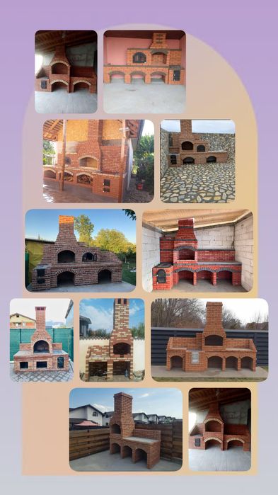 Gratar de gradina rustic