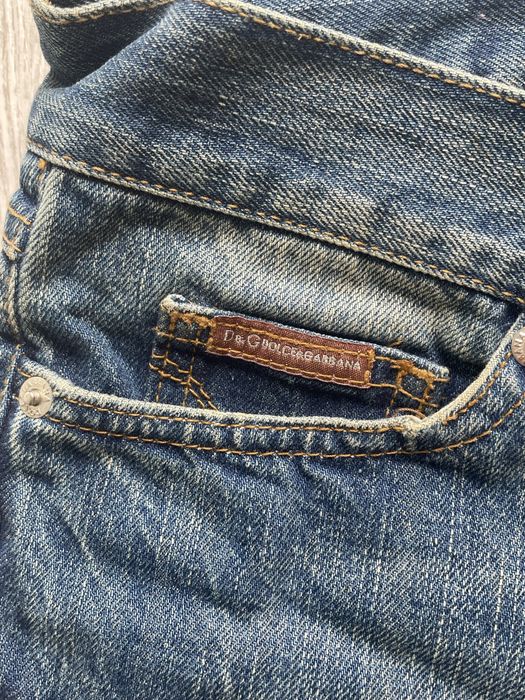 blugi boyfriend cu talie joasă Y2K Dolce& Gabbana de femei