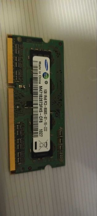 Ram DDR3 за лаптоп 2  и 1 gb