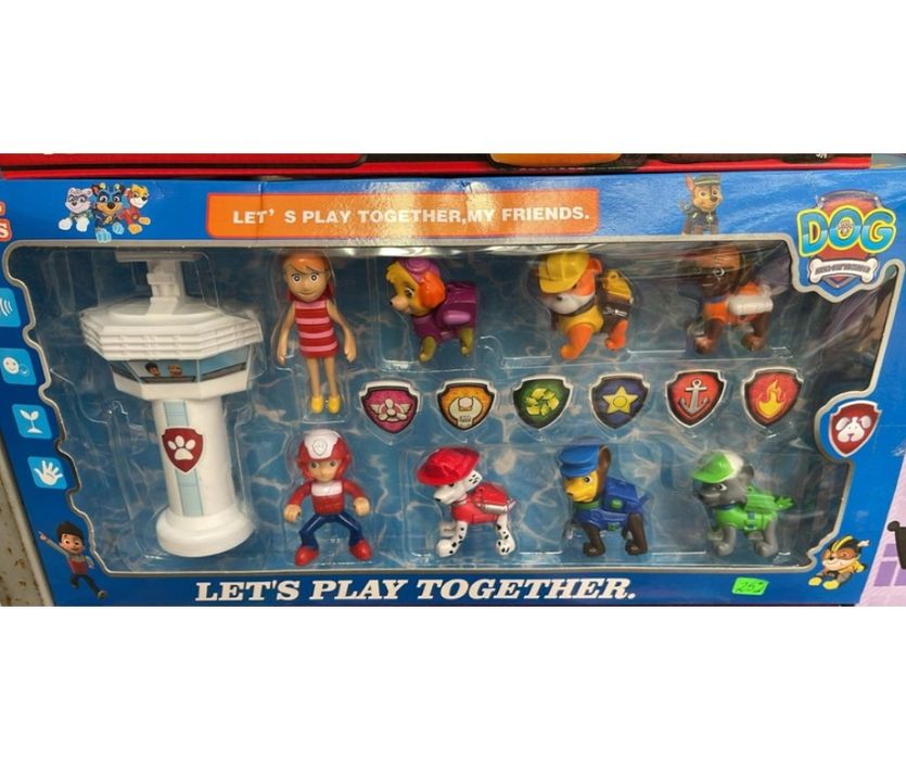 Комплект фигурки "Пес Патрул" с кула – Героите на Paw Patrol са тук