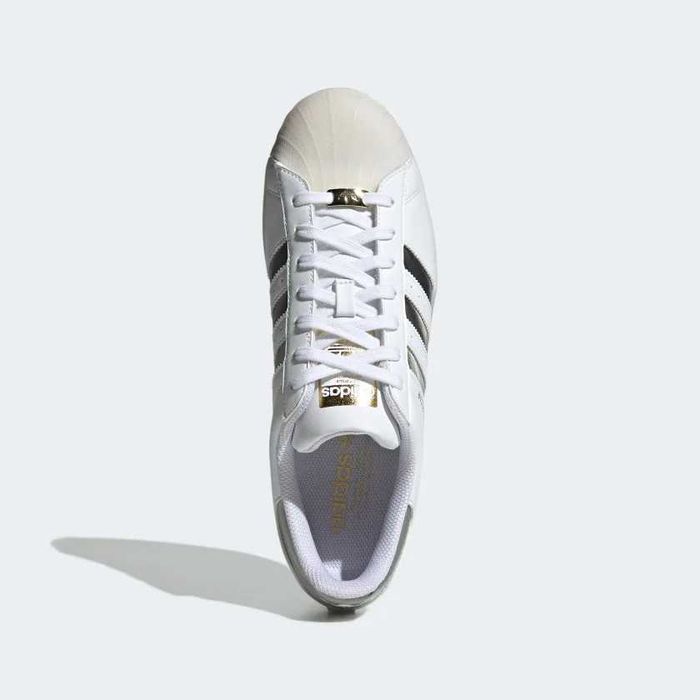 Оригинални кожени обувки ADIDAS SUPERSTAR размер  EU45 1/3